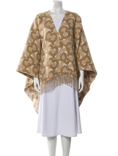 Burberry Merino Wool Printed Scarf