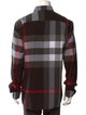 Burberry House Check Pattern Long Sleeve Shirt