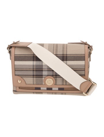 BURBERRY Crossbody Bags Canvas Messenger Bag Medium