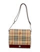 Burberry Haymarket Check Shoulder Bag