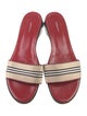 Burberry Printed Slides