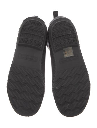 Burberry Nova Check Pattern Rubber Rain Boots
