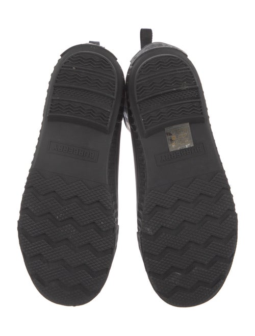 Burberry Nova Check Pattern Rubber Rain Boots