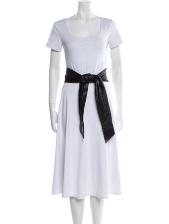 Burberry Wide Lambskin Waist Belt