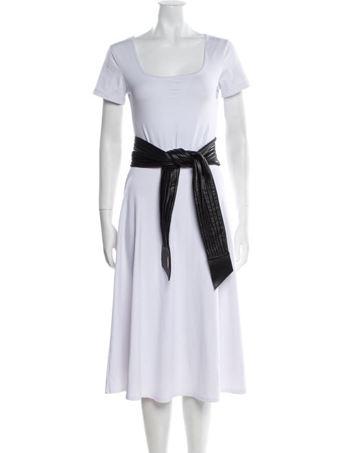 Burberry Wide Lambskin Waist Belt