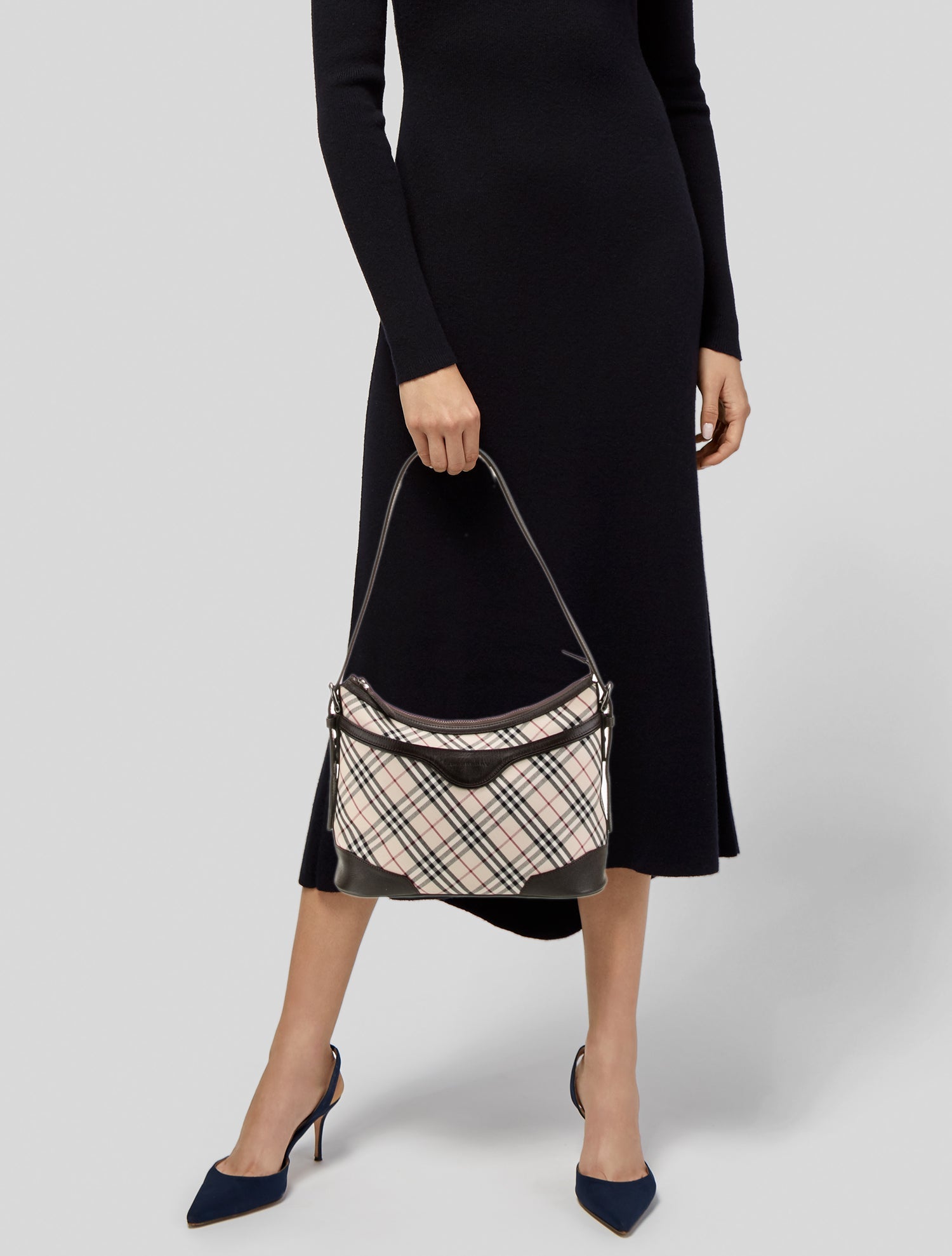 Burberry Canvas Shoulder Bag