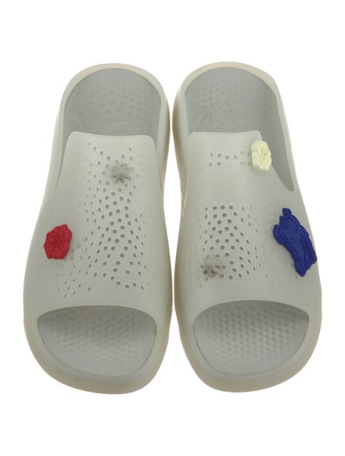 Burberry Rubber Floral Print Slides