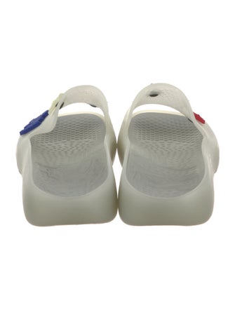 Burberry Rubber Floral Print Slides