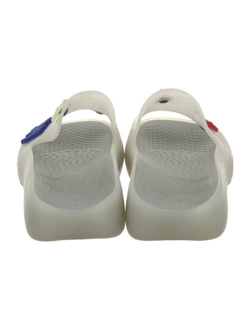 Burberry Rubber Floral Print Slides