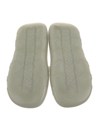 Burberry Rubber Floral Print Slides