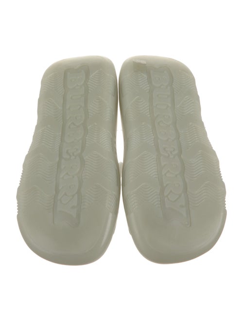 Burberry Rubber Floral Print Slides