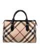 Burberry Nova Check Top Handle Bag