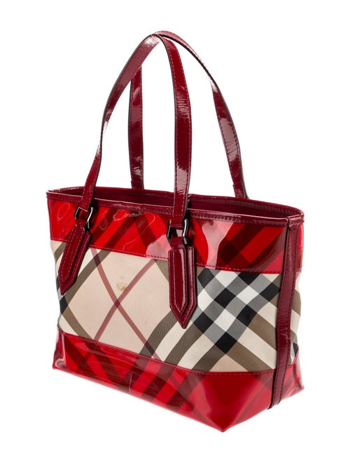 Burberry Super Nova Check Tote