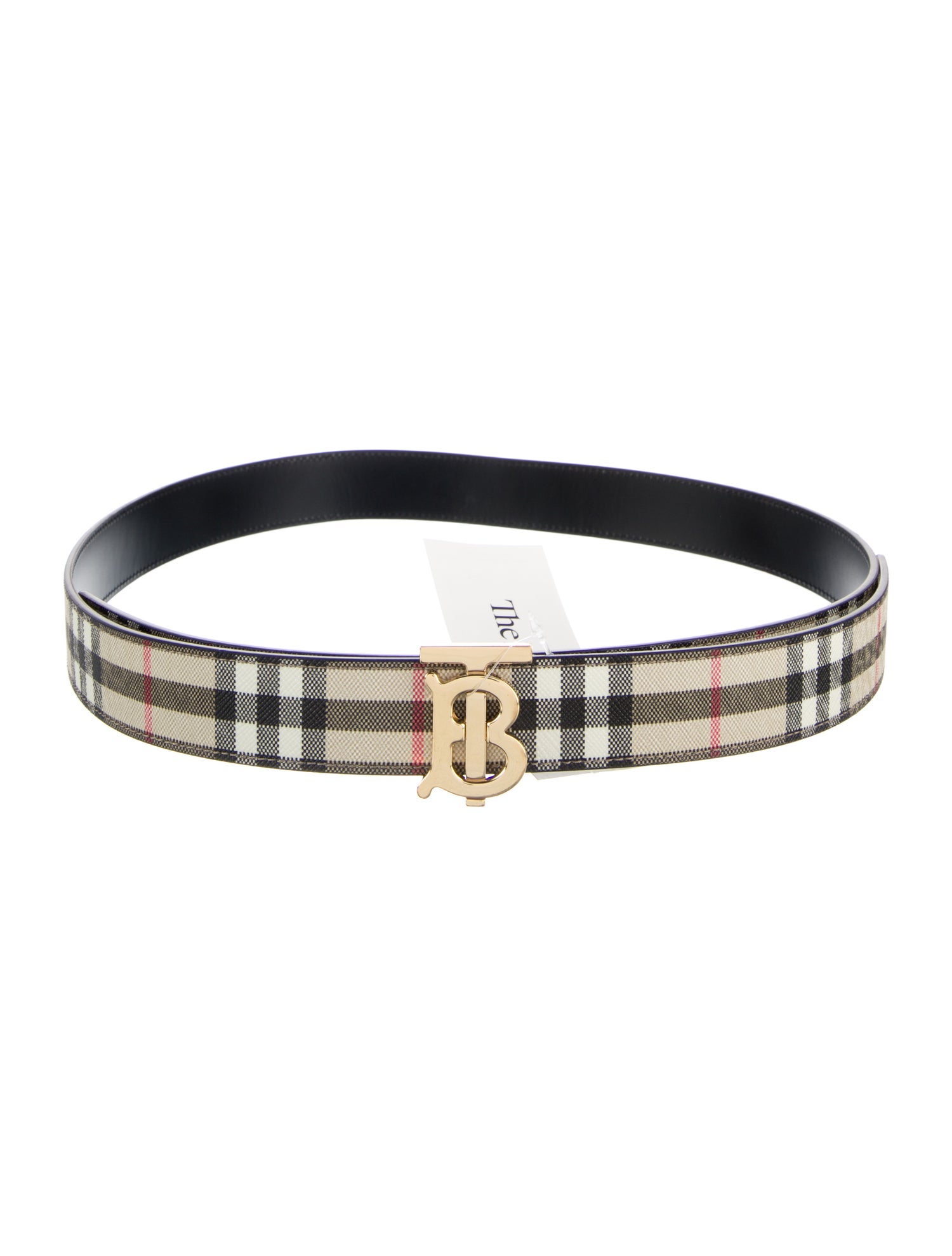 Burberry Nova Check Pattern Waist Belt