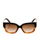 Burberry Square Gradient Sunglasses
