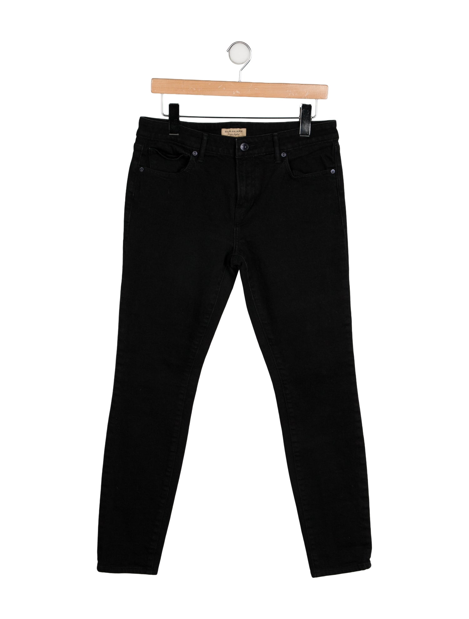 Burberry Mid-Rise Skinny Leg Jeans