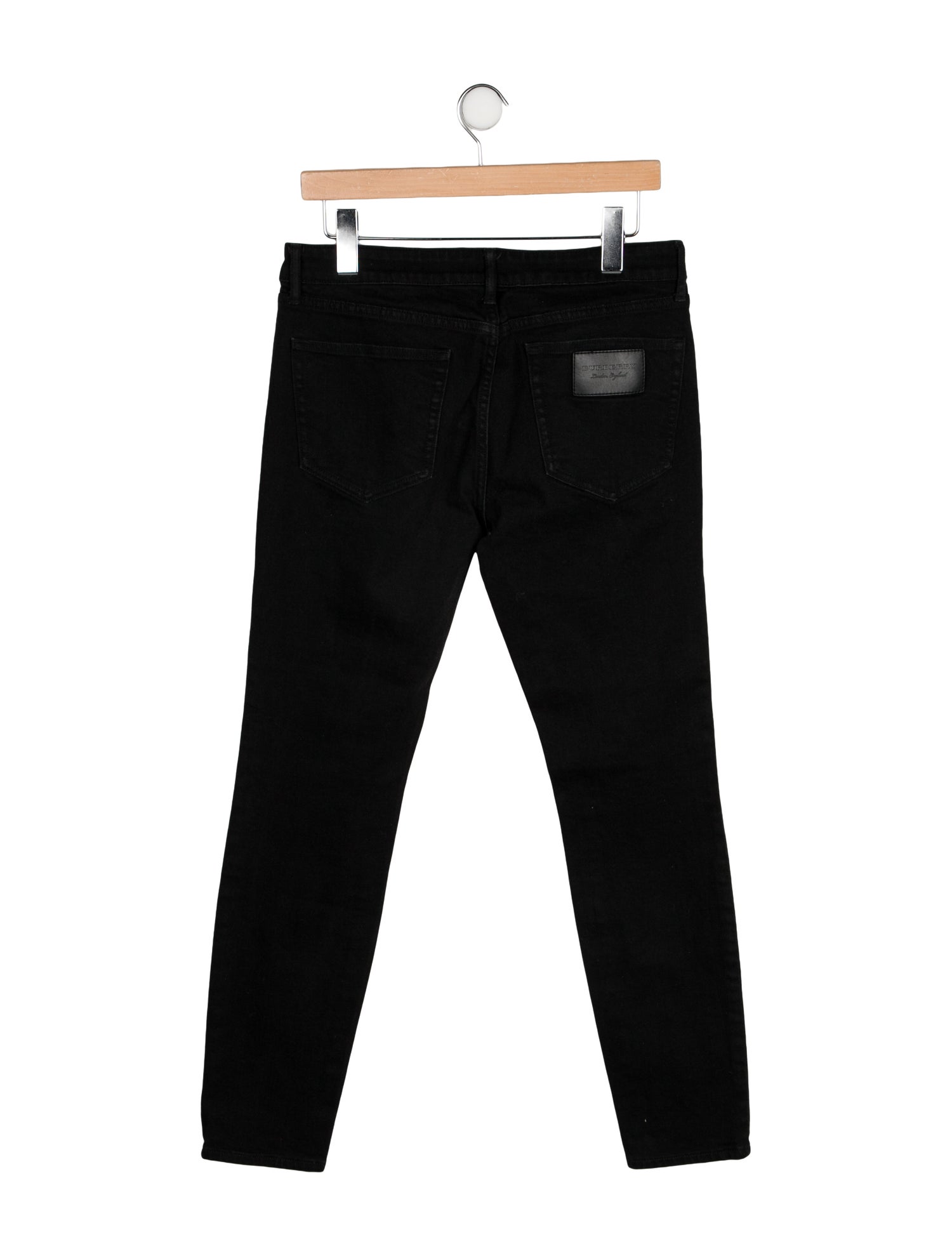 Burberry Mid-Rise Skinny Leg Jeans