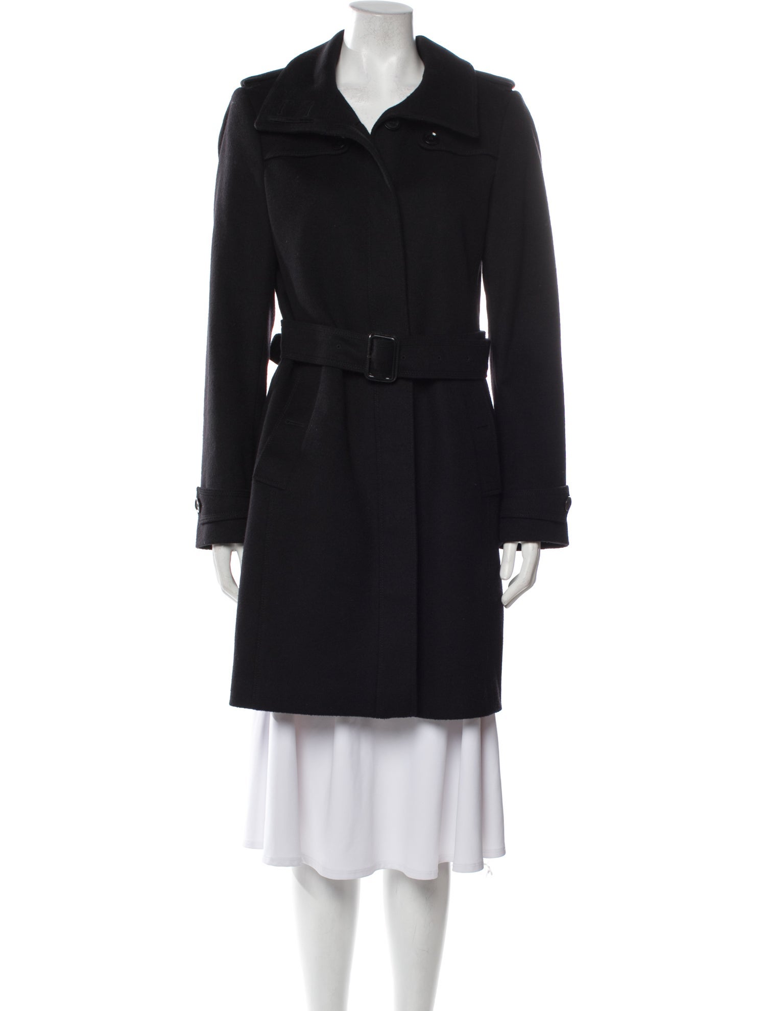 Burberry Virgin Wool Trench Coat