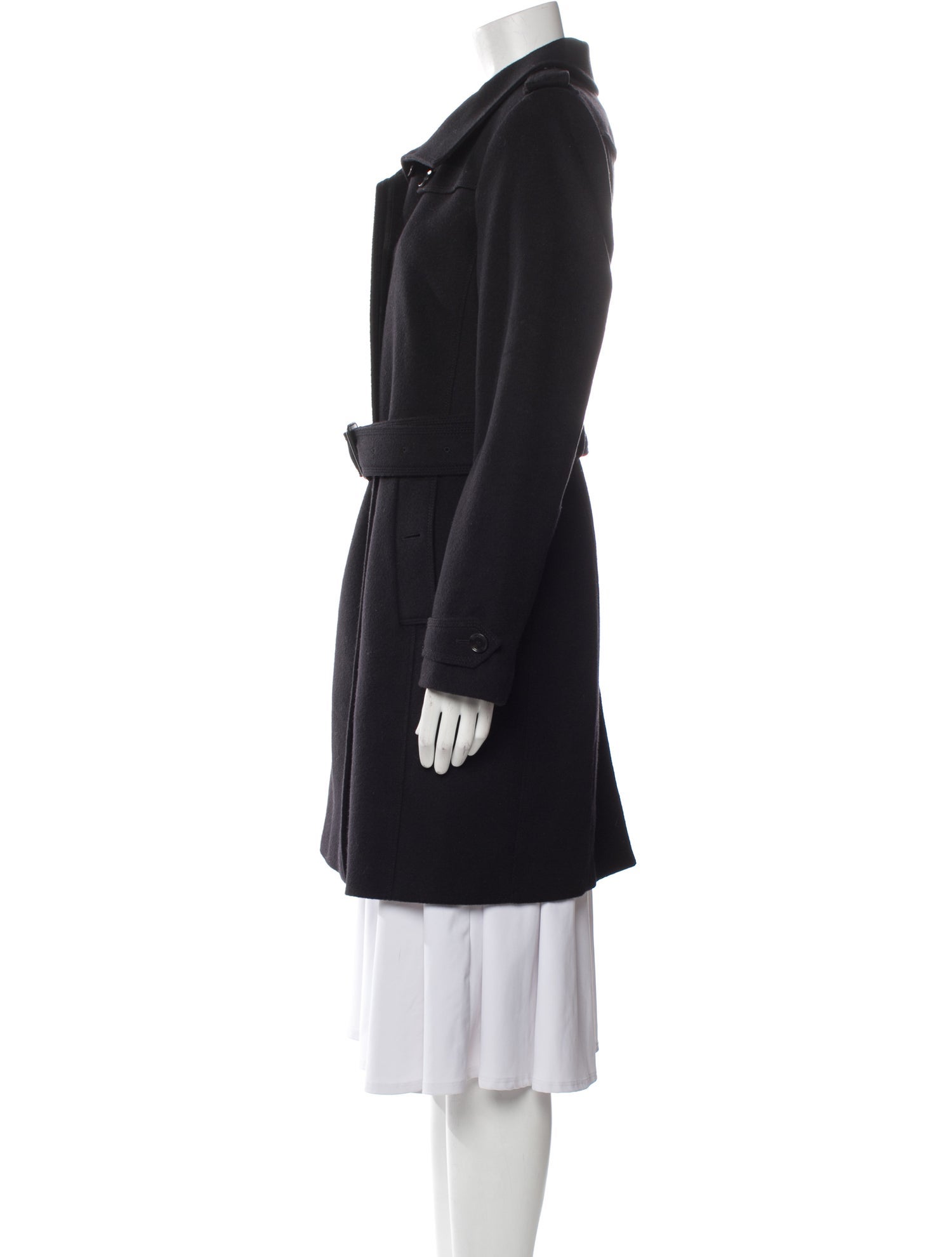 Burberry Virgin Wool Trench Coat