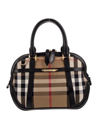 Burberry House Check Top Handle Bag