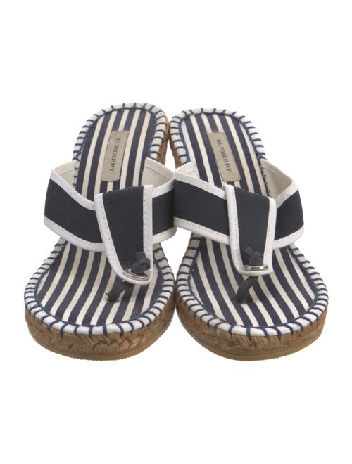 Burberry Canvas Printed Espadrilles