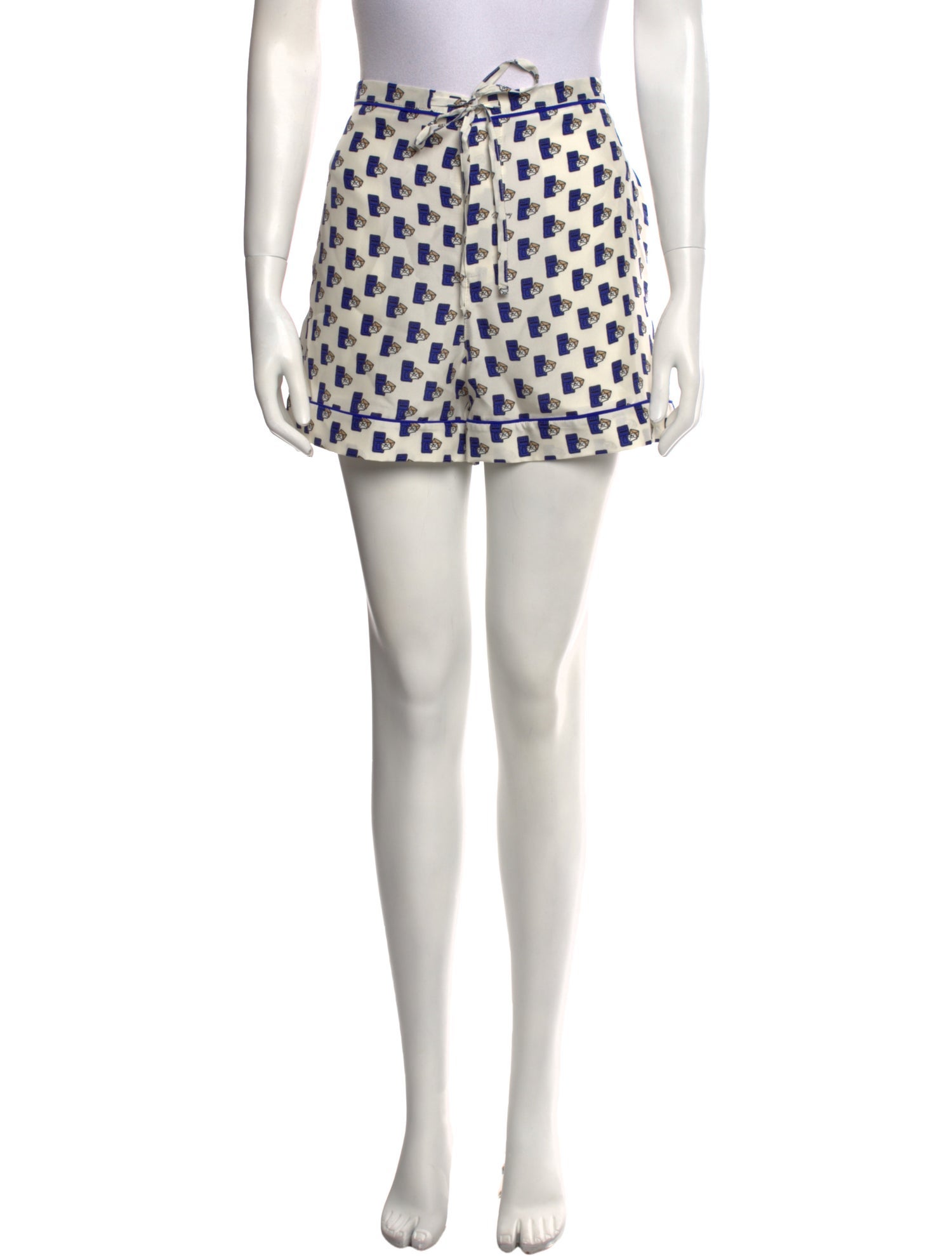 Burberry Silk Mini Shorts w/ Tags