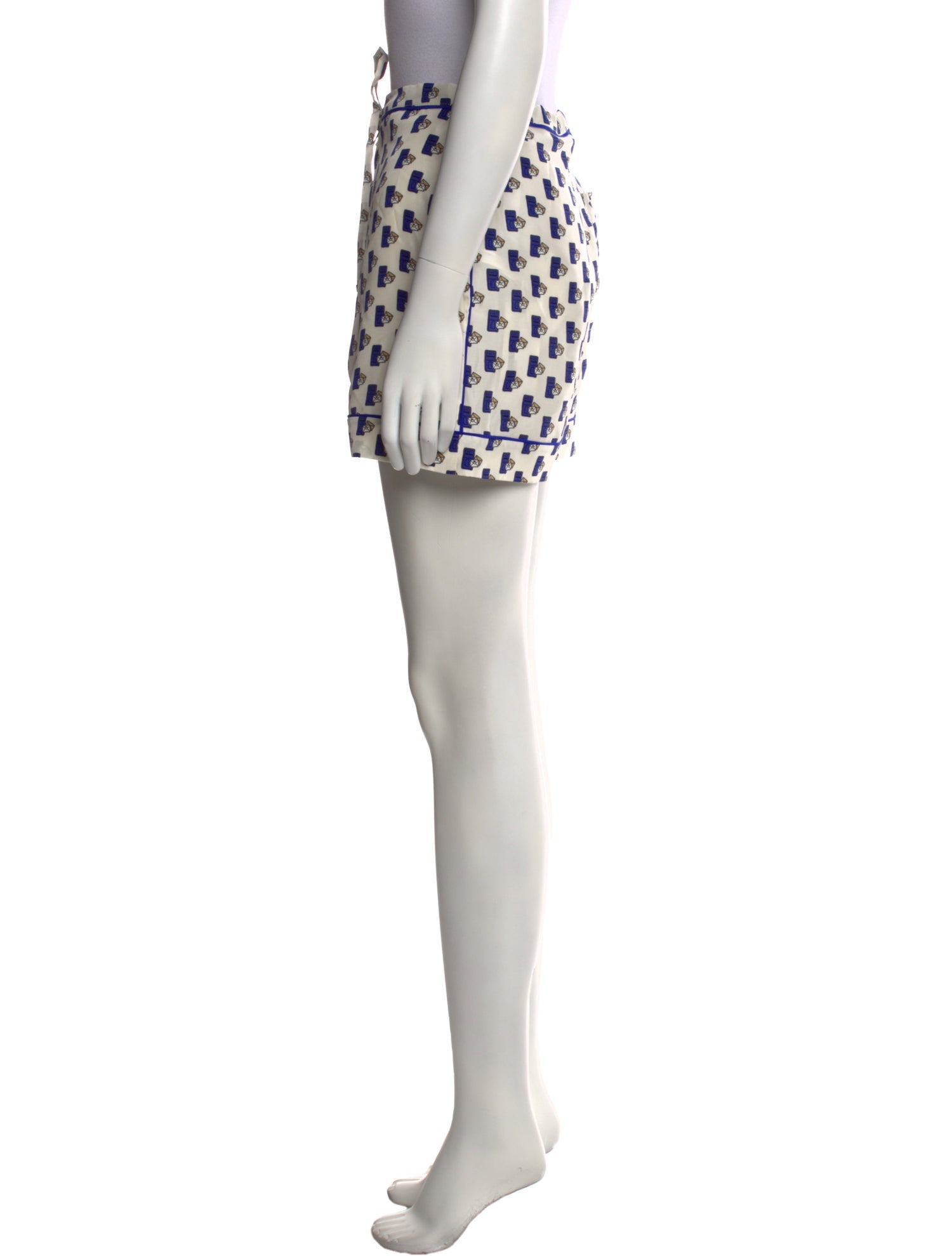 Burberry Silk Mini Shorts w/ Tags