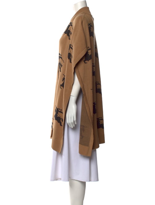 Burberry Printed V-Neck Sweater