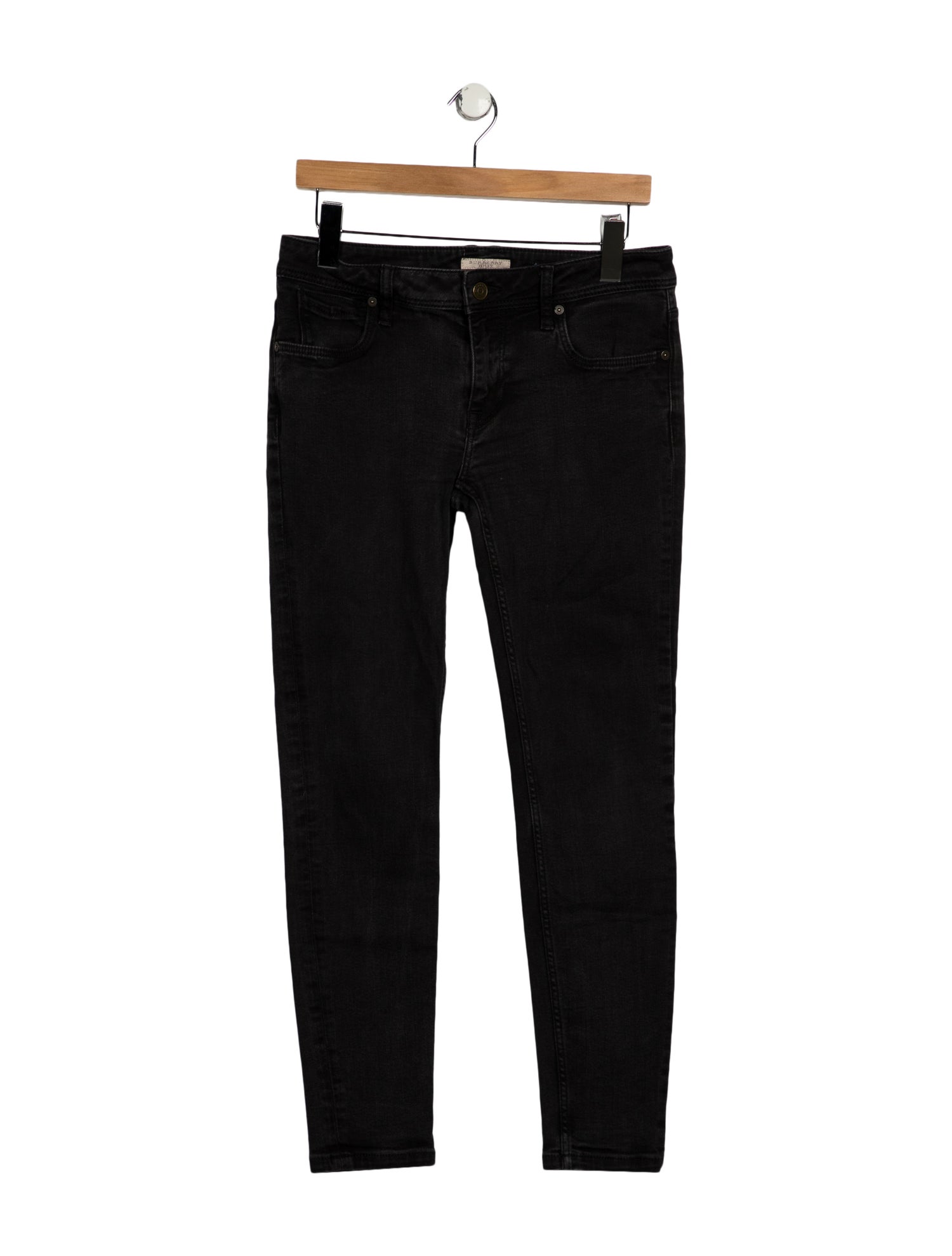 Burberry Mid-Rise Skinny Leg Jeans