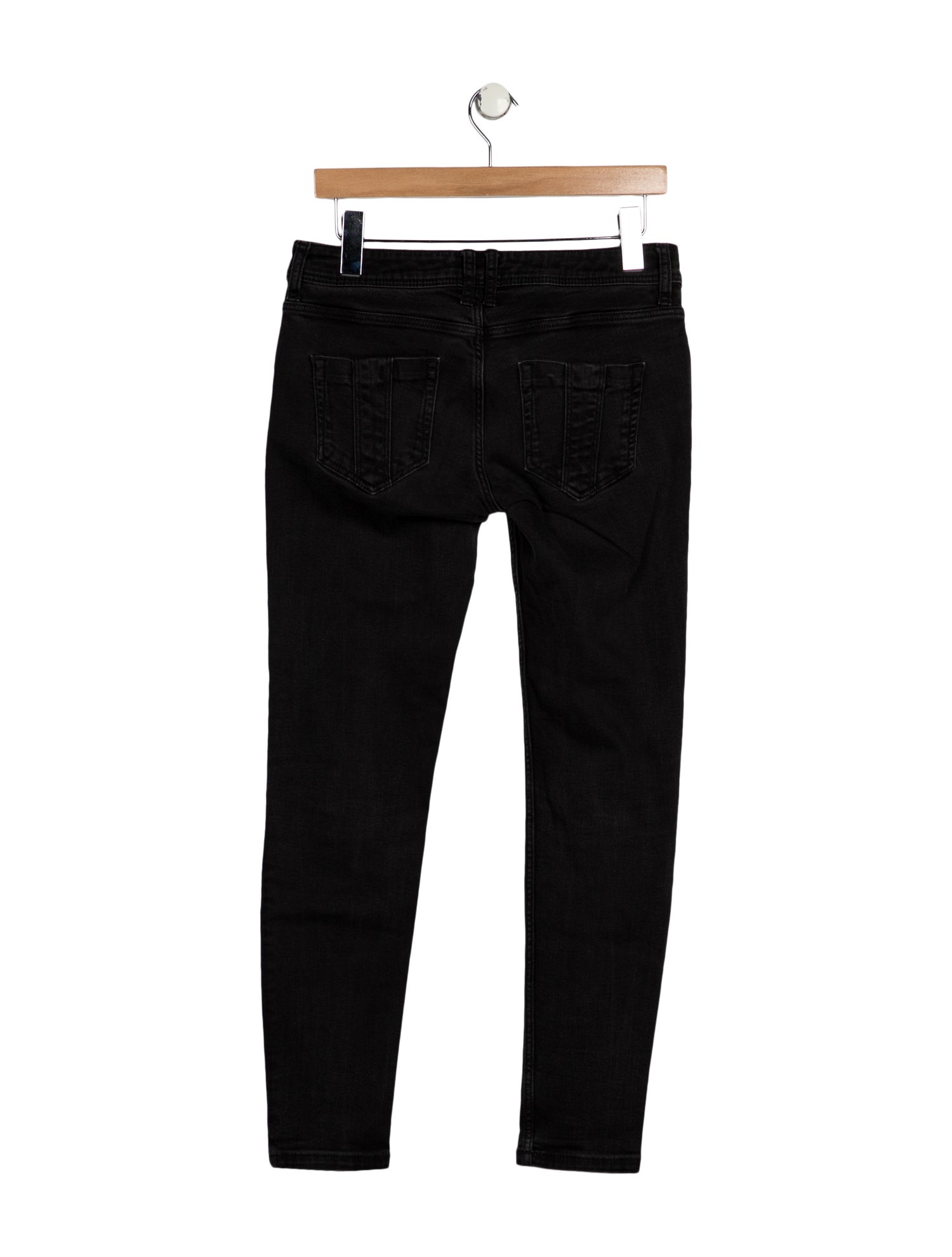 Burberry Mid-Rise Skinny Leg Jeans