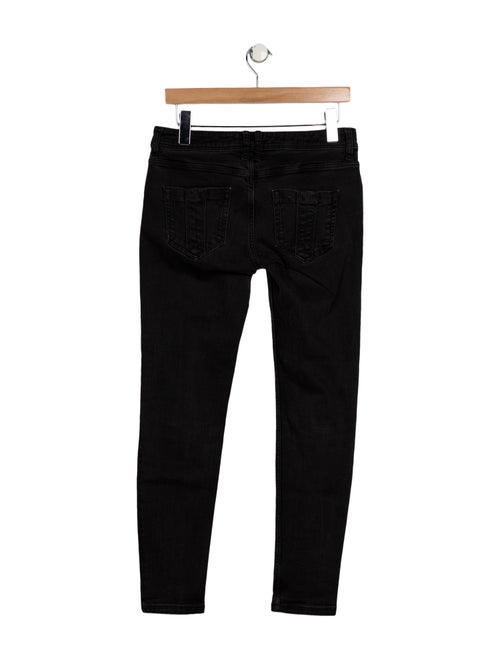 Burberry Mid-Rise Skinny Leg Jeans