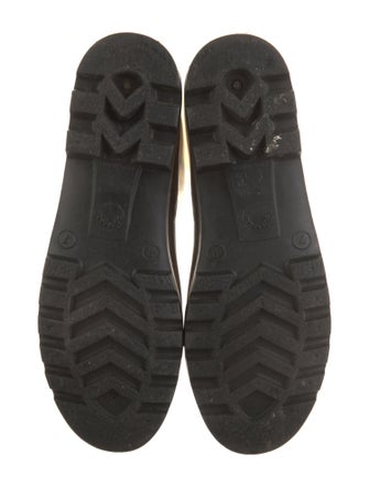 Burberry Nova Check Pattern Rubber Rain Boots