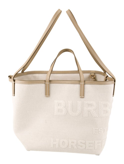 Burberry Canvas Bucket Bag