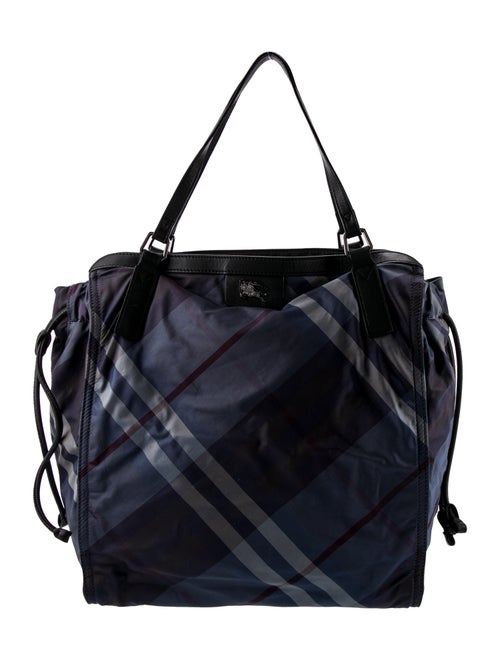 Burberry Super Nova Check Bucket Bag