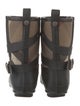 Burberry Exploded Check Pattern Rubber Rain Boots