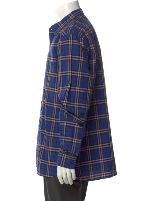 Burberry Nova Check Pattern Long Sleeve Dress Shirt