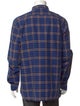 Burberry Nova Check Pattern Long Sleeve Dress Shirt