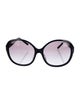 Burberry House Check Pattern Oversize Sunglasses