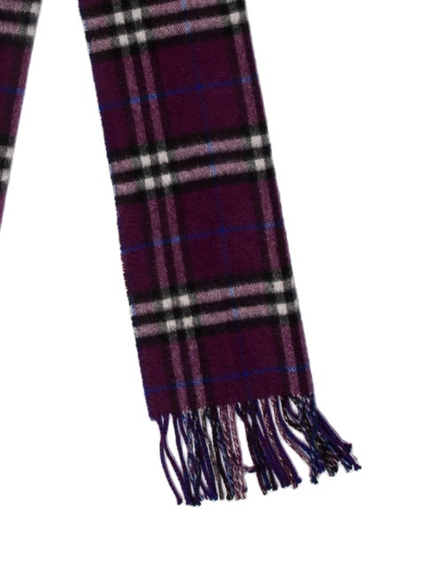Burberry Cashmere Striped Scarf