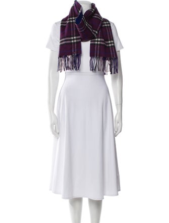 Burberry Cashmere Striped Scarf