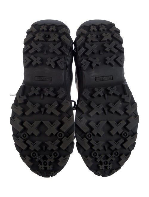 Burberry House Check Pattern Canvas Sneakers