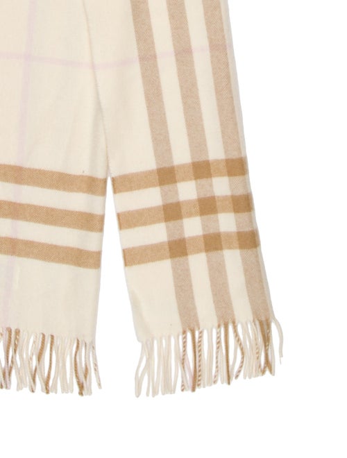 Burberry Cashmere Striped Scarf