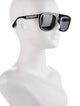 Burberry House Check Pattern Square Sunglasses