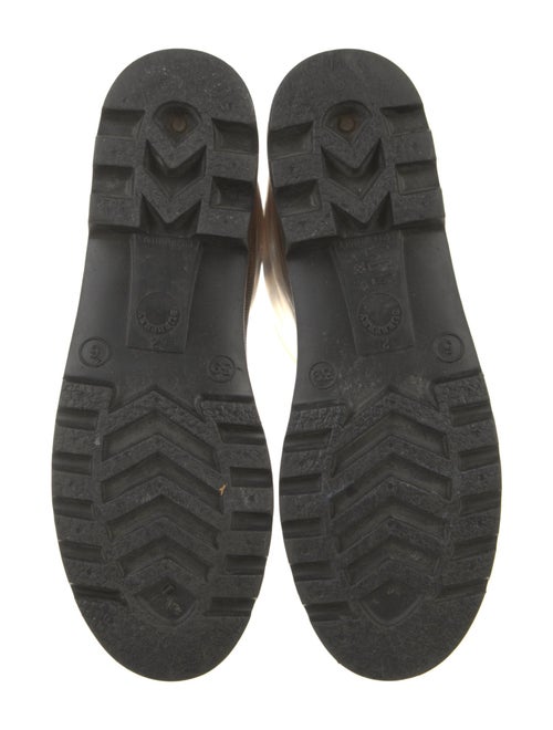 Burberry Haymarket Check Pattern Rubber Rain Boots