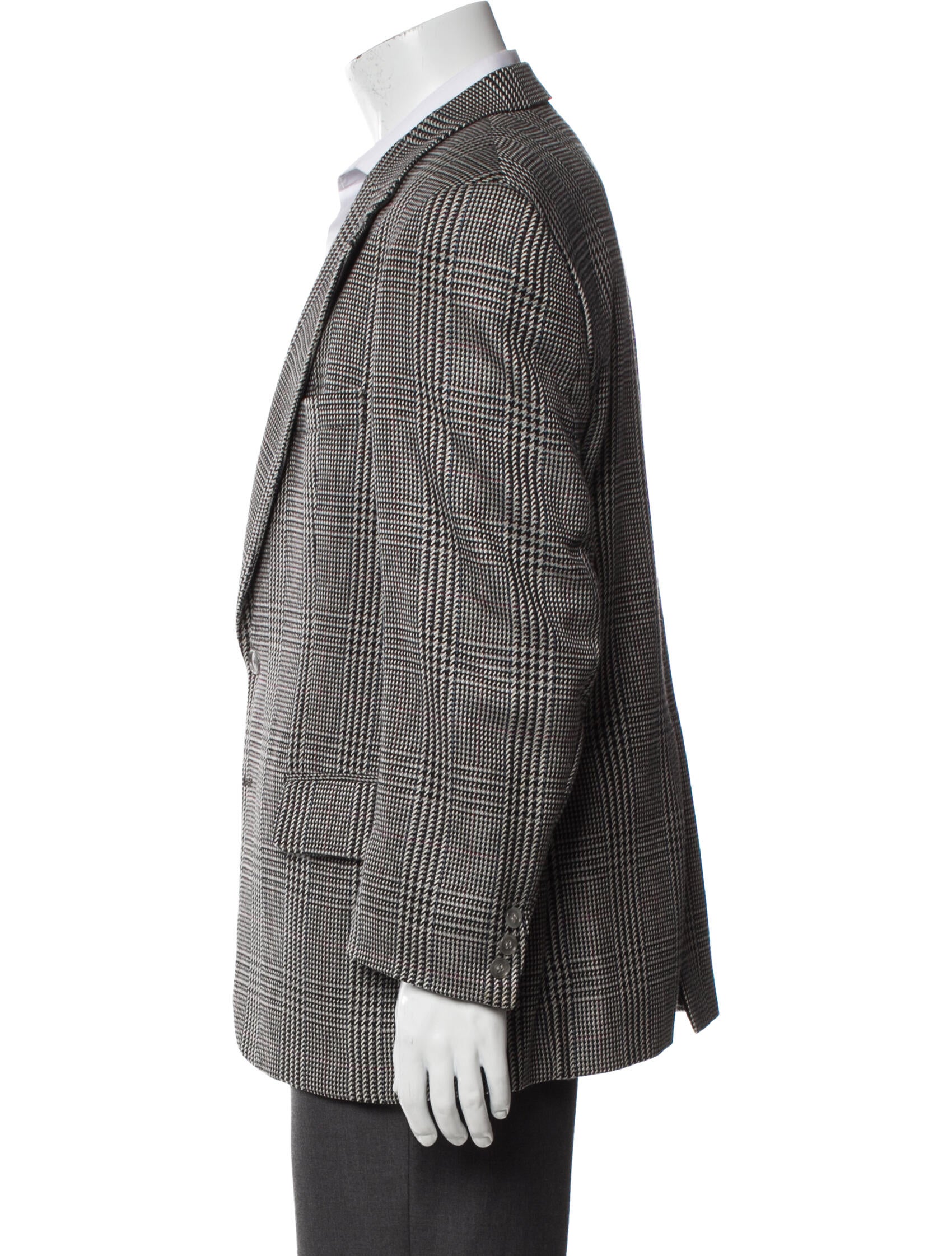 Burberry's Houndstooth Print Blazer