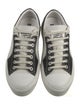 Burberry Leather Printed Sneakers