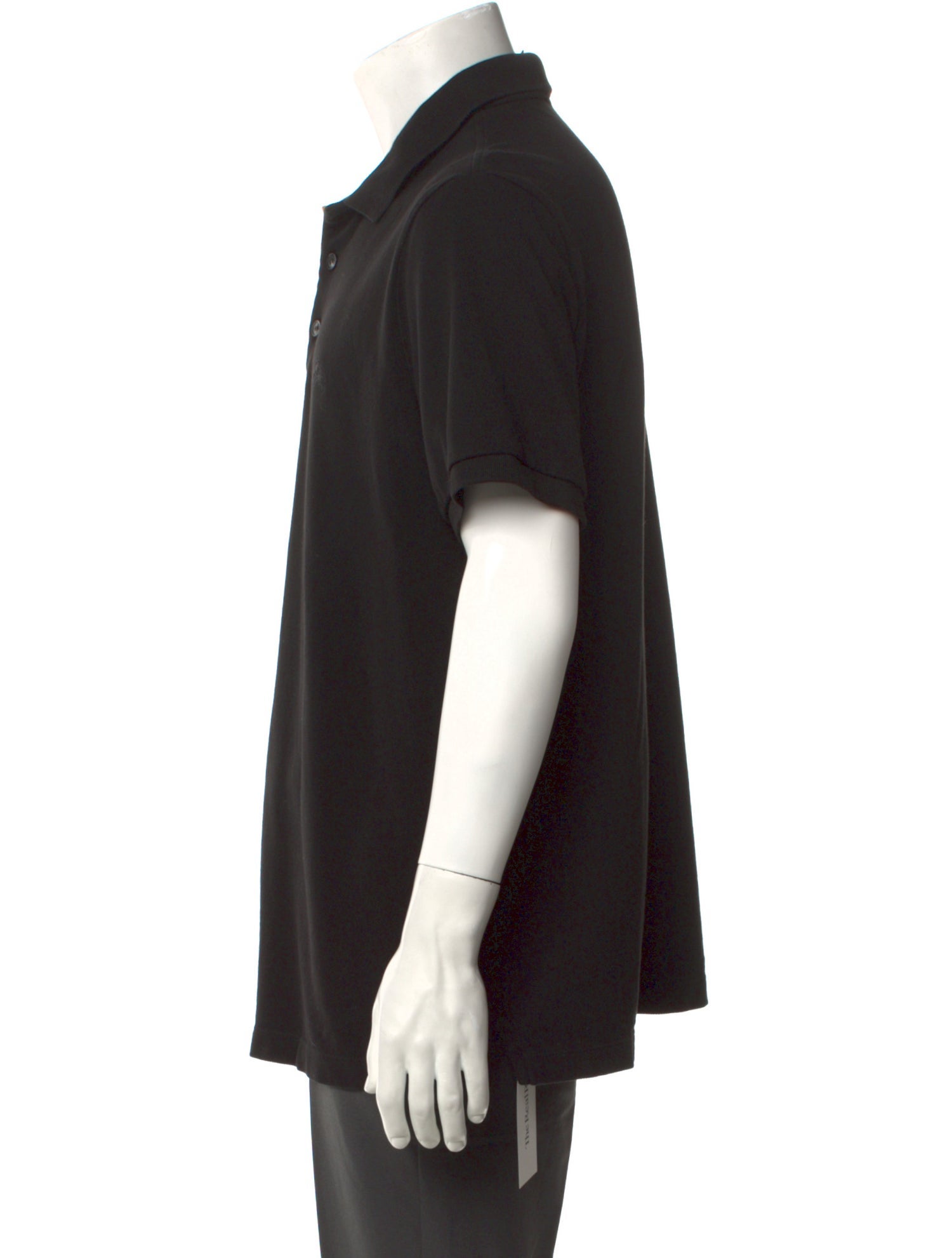 Burberry House Check Pattern Crew Neck Polo Shirt