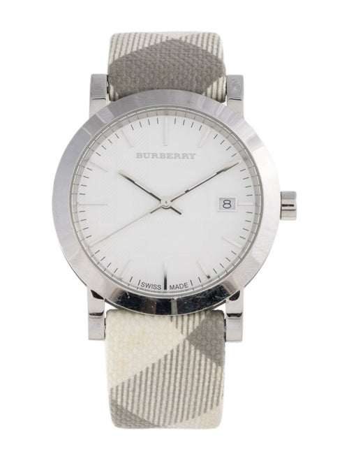 Burberry Smoked Check Watch