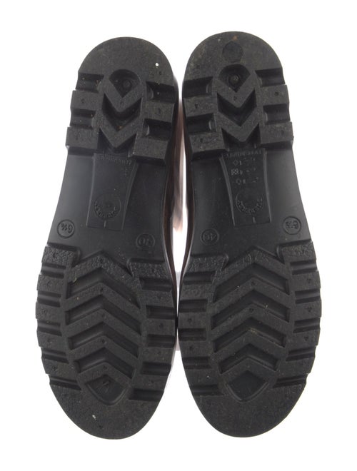 Burberry House Check Pattern Rubber Rain Boots