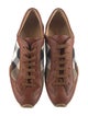 Burberry Leather Printed Sneakers